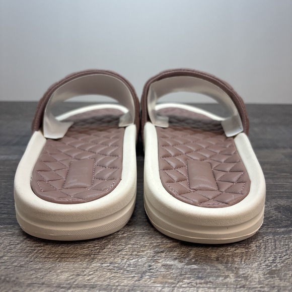 APL‎ Slides Men\'s 10 Lusso Mauve Beachwood/Pristine Leather Sandals NEW main image 12